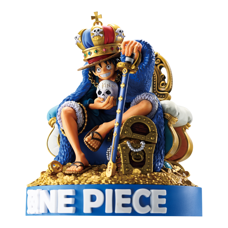 One Piece Super Master Stars Diorama "KING" Monkey D. Luffy ONE PIECE BASE SHOP Limited Edition