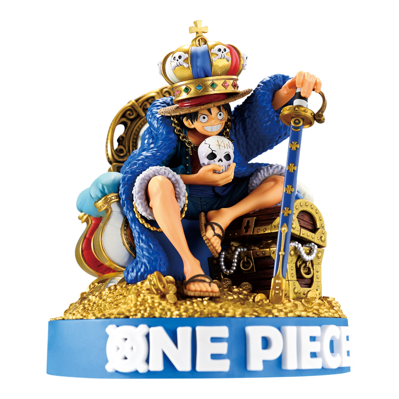 One Piece Super Master Stars Diorama "KING" Monkey D. Luffy ONE PIECE BASE SHOP Limited Edition