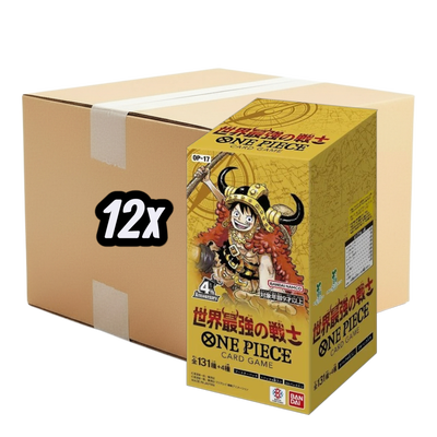 One Piece Card Game: OP17 - The World's Strongest Warrior Sealed Case (JP)