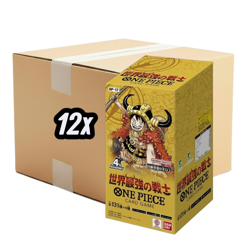One Piece Card Game: OP17 - The World's Strongest Warrior Sealed Case (JP)