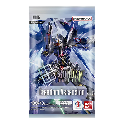Gundam Card Game: Freedom Ascension GD05 Booster Pack