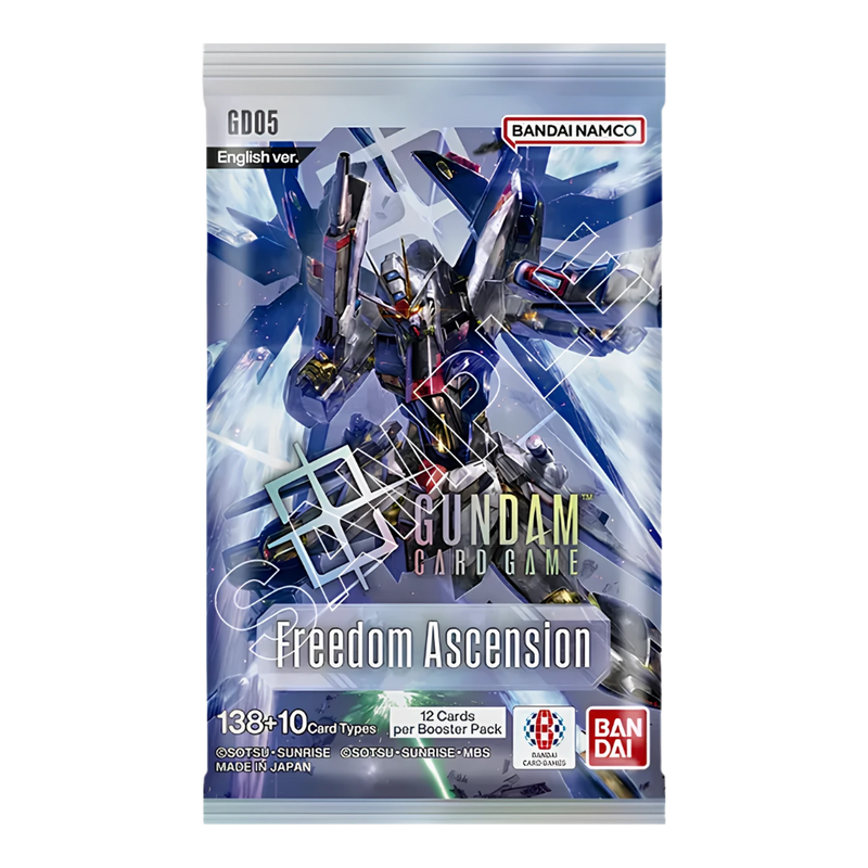 Gundam Card Game: Freedom Ascension GD05 Booster Pack