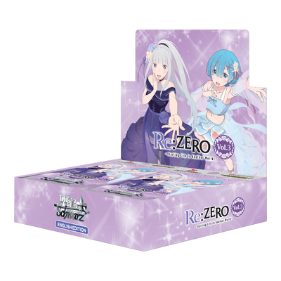 Weiss Schwarz Re:ZERO -Starting Life in Another World- Vol.3 Booster Box (ENG)