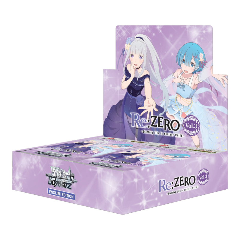 Weiss Schwarz Re:ZERO -Starting Life in Another World- Vol.3 Booster Box (ENG)