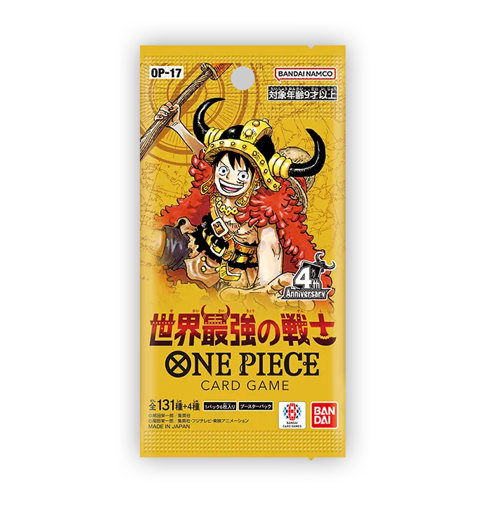One Piece Card Game: OP17 - The World's Strongest Warrior Booster Pack (JP)