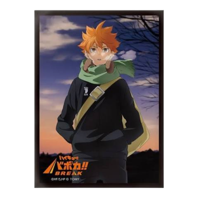 Haikyu!! Baboka!! BREAK Official Card Game Sleeves: Hinata Shouyou