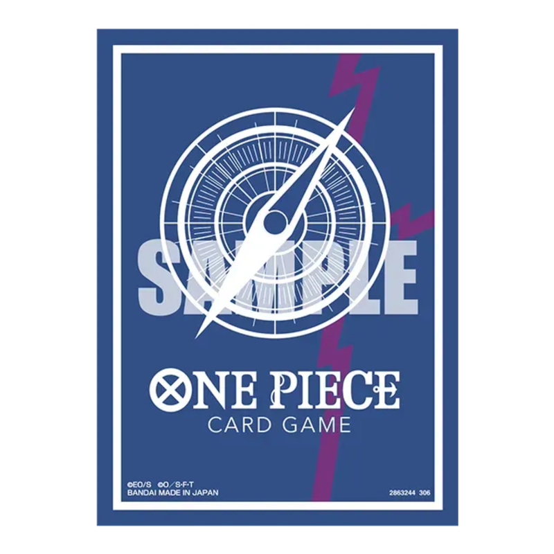 One Piece Card Game Official Sleeves: Standard Blue Rocks D. Xebec Vol.16