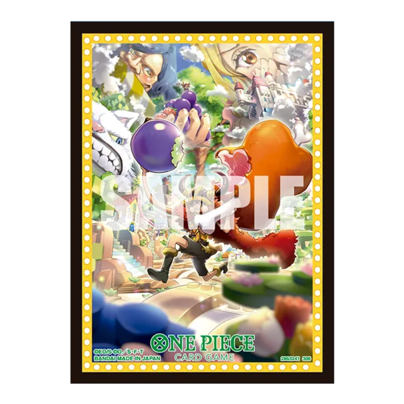 One Piece Card Game Official Sleeves: Monkey D. Luffy Vol.16