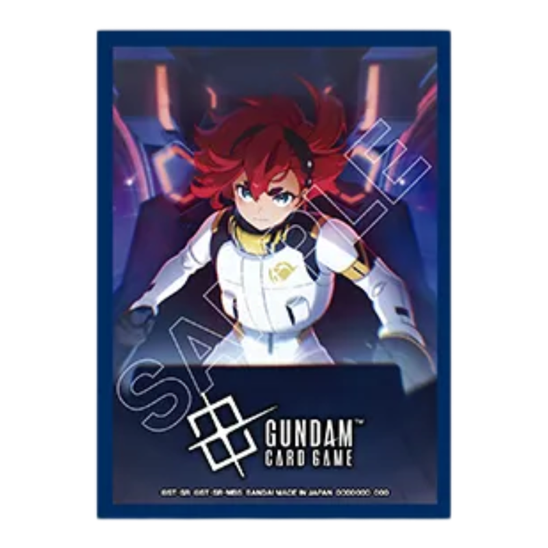 Gundam Card Game Official Card Sleeves: Suletta Mercury Vol.2