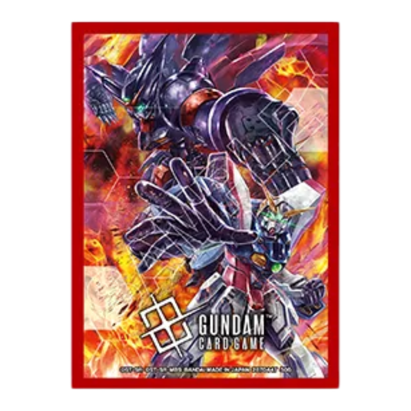 Gundam Card Game Official Card Sleeves: Shining Gundam vs Master Gundam Vol.2