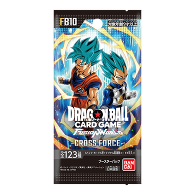 Dragon Ball Super Card Game Fusion World: Cross Force FB10 Booster Pack (JP)