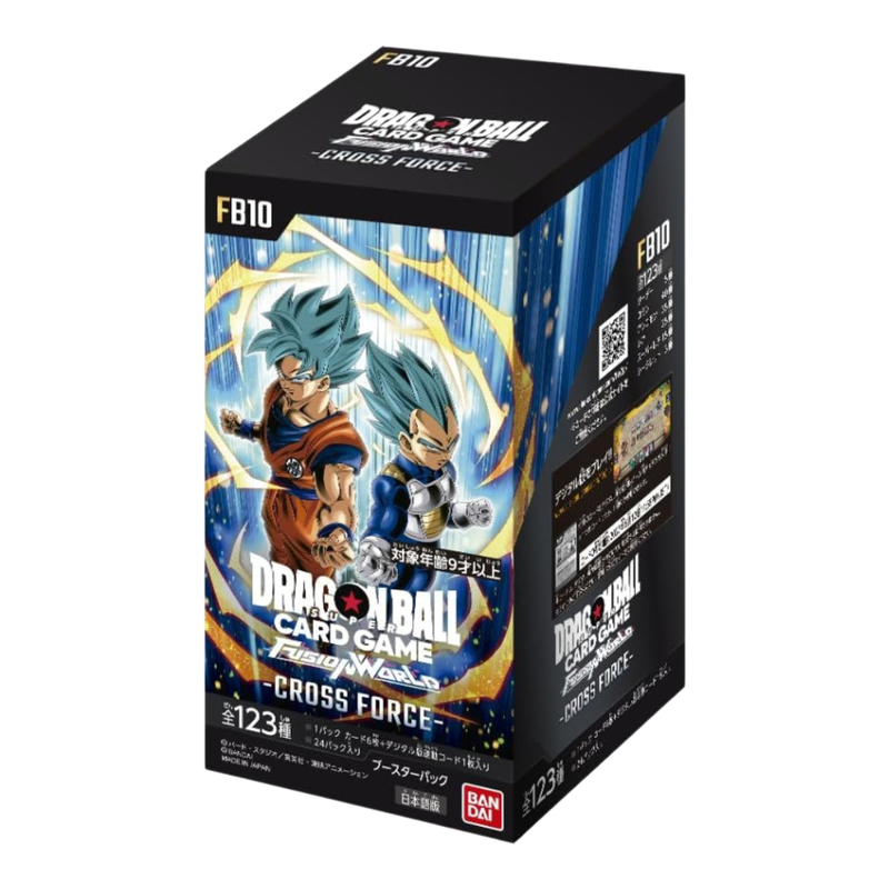 Dragon Ball Super Card Game Fusion World: Cross Force FB10 Booster Box (JP)