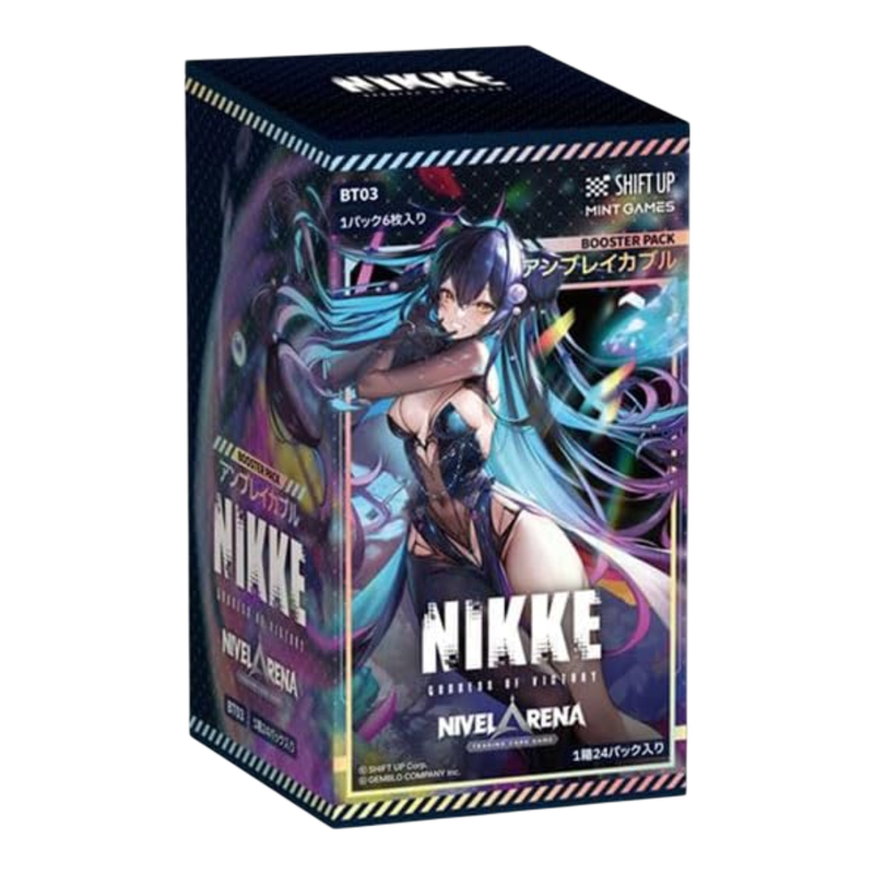 Nivel Arena Nikke: Goddes Of Victory - Unbreakable BT03 Booster Box + Promo (JP)