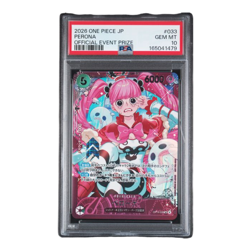 PSA 10 - 2026 One Piece Japanese Promos #033 Perona Official Event Prize