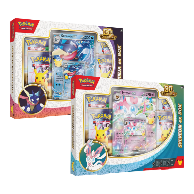 Pokémon 30th Celebration EX Collection (ENG) (1 box, slumpmässig)