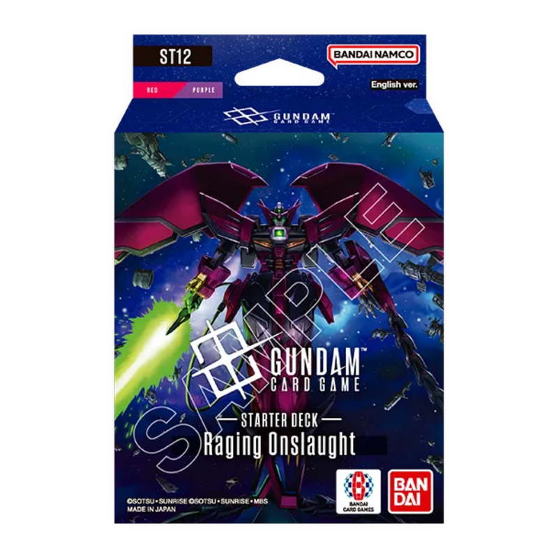 Gundam Card Game: Raging Onslaught ST12 Starter Deck