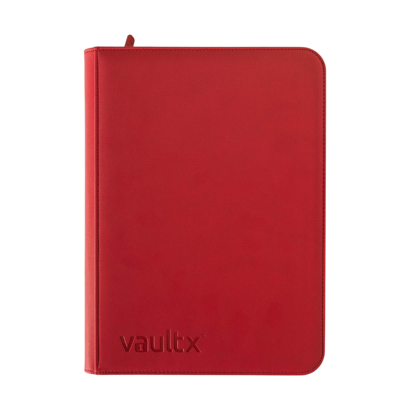 Vault X: Exo Tec Zip Binder 9-Pocket (Red)