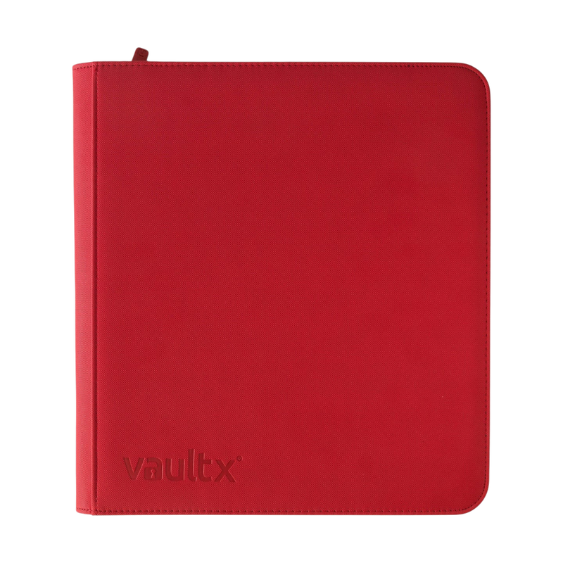 Vault X: Exo Tec Zip Binder 12-Pocket (Red)