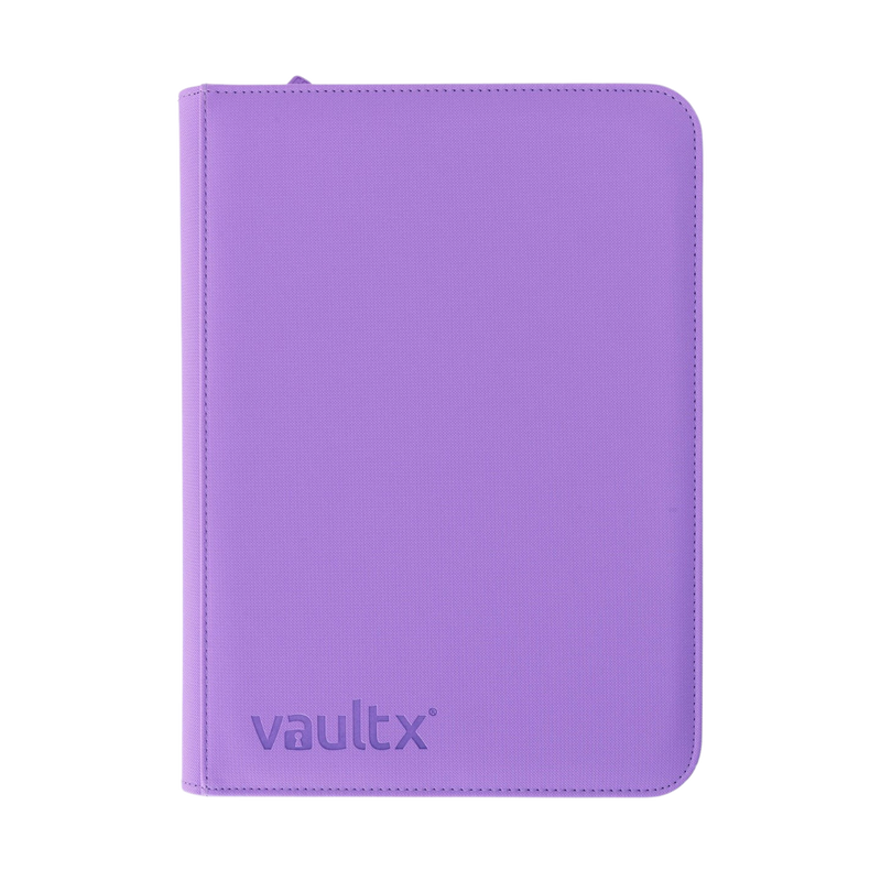 Vault X: Exo Tec Zip Binder 9-Pocket (Just Purple)