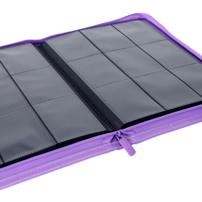 Vault X: Exo Tec Zip Binder 9-Pocket (Just Purple)