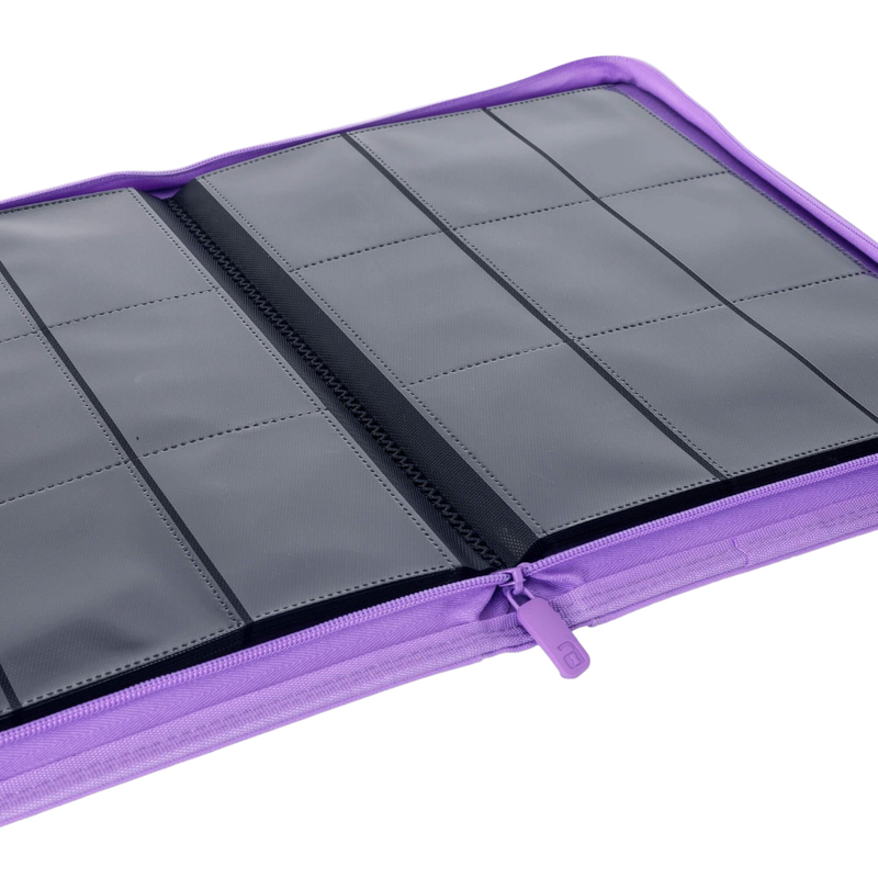 Vault X: Exo Tec Zip Binder 9-Pocket (Just Purple)