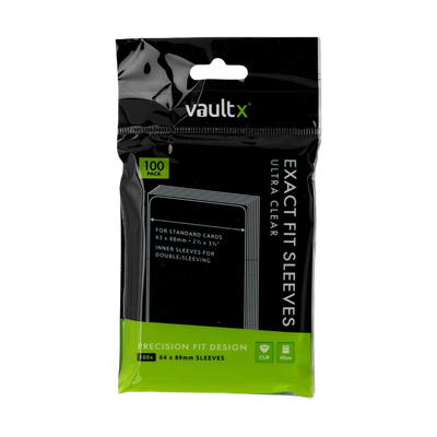 Vault X: Exact Fit Card Sleeves - 100-Pack