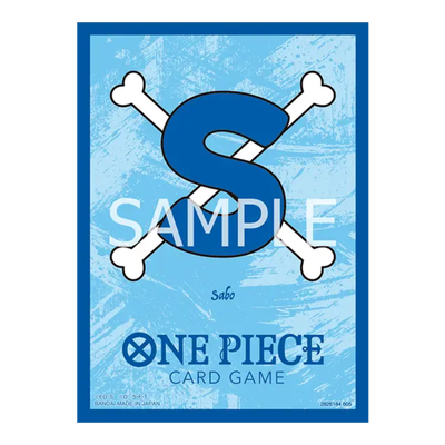 One Piece Card Game Official Sleeves: Premium Matte Sabo