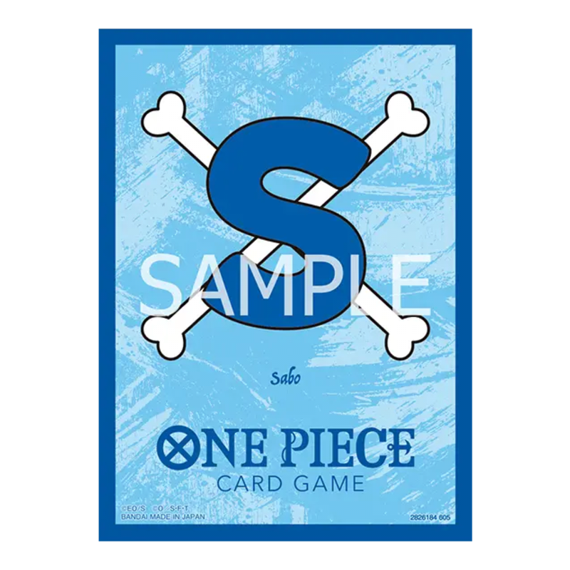 One Piece Card Game Official Sleeves: Premium Matte Sabo