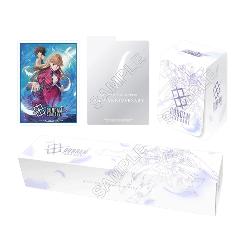 Gundam Card Game: Premium Accessory Set -Mobile Suit Gundam Wing- PB01 (ENG)
