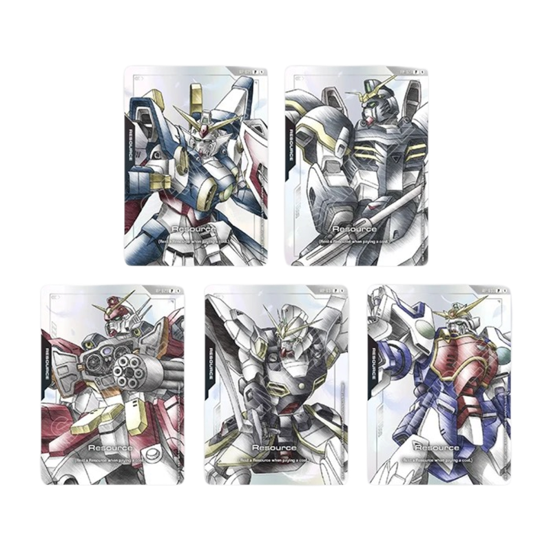 Gundam Card Game: Premium Accessory Set -Mobile Suit Gundam Wing- PB01 (ENG)