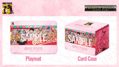 One Piece Card Game: Playmat and Card Case set -25th Edition-