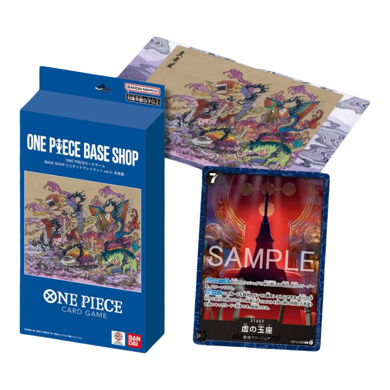 One Piece Card Game: BASE SHOP Limited Playmat Vol.2 Five Elders (JP)