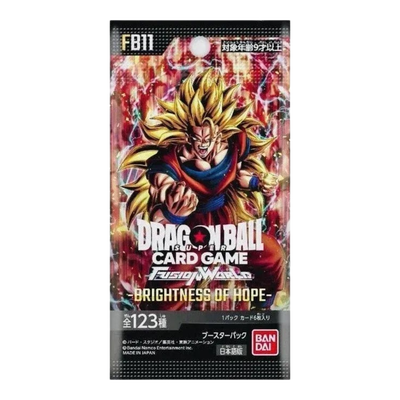Dragon Ball Super Card Game Fusion World: Brightness Of Hope FB11 Booster Pack (JP)