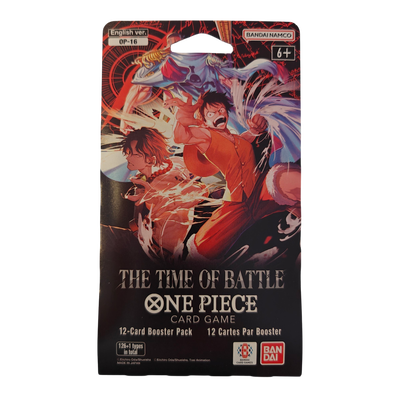 One Piece Card Game: OP16 The Time Of Battle Blister Pack (ENG)