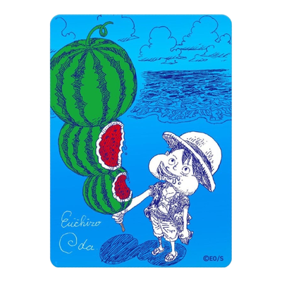 One Piece MetaKira Luffy Card Watermelon Natsu Comi 2026 Japan Promo
