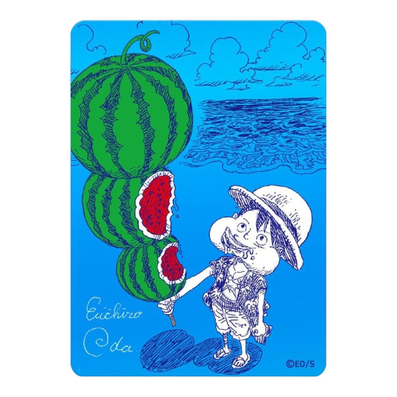 One Piece MetaKira Luffy Card Watermelon Natsu Comi 2026 Japan Promo