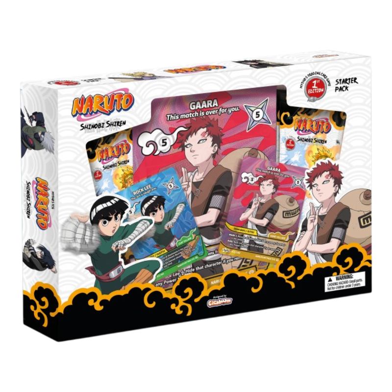 Naruto Mythos TCG: Shinobi Shiren Gaara & Rock Lee Starter Pack