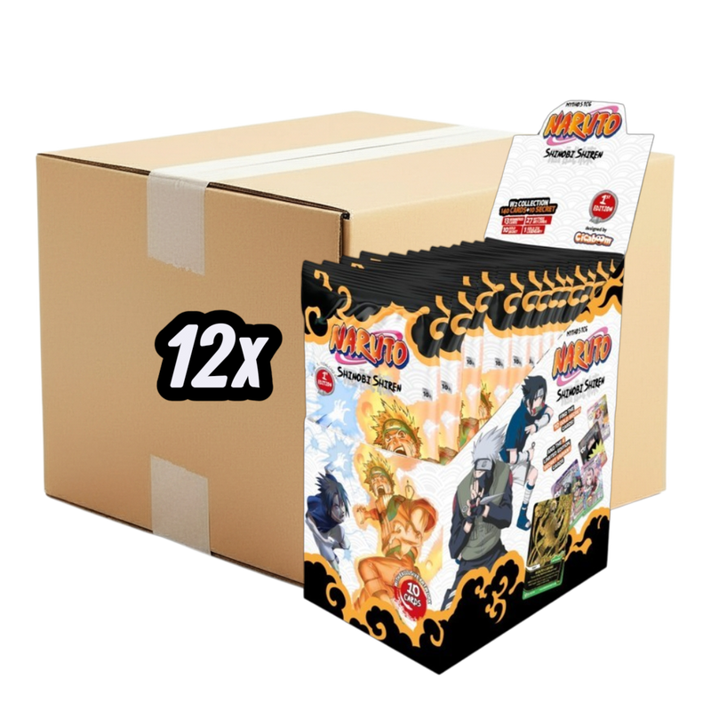 Naruto Mythos TCG: Shinobi Shiren Set 2 Booster Box Case (First Edition) (12 Box) (ENG)