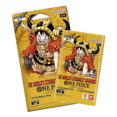 One Piece Card Game: OP17 - The World's Strongest Warrior Blister Pack (ENG)