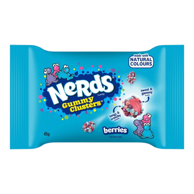 Nerds Gummy Clusters Berries 45g