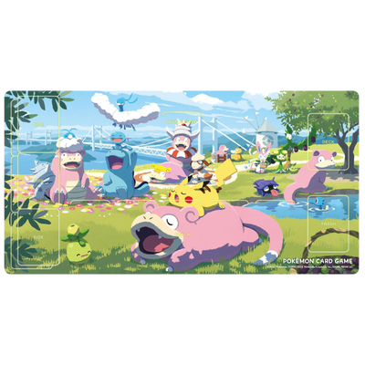 Pokémon Center Kagawa: Pikachu Slowpoke Playmat