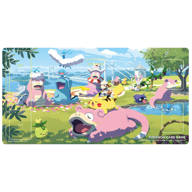 Pokémon Center Kagawa: Pikachu Slowpoke Playmat