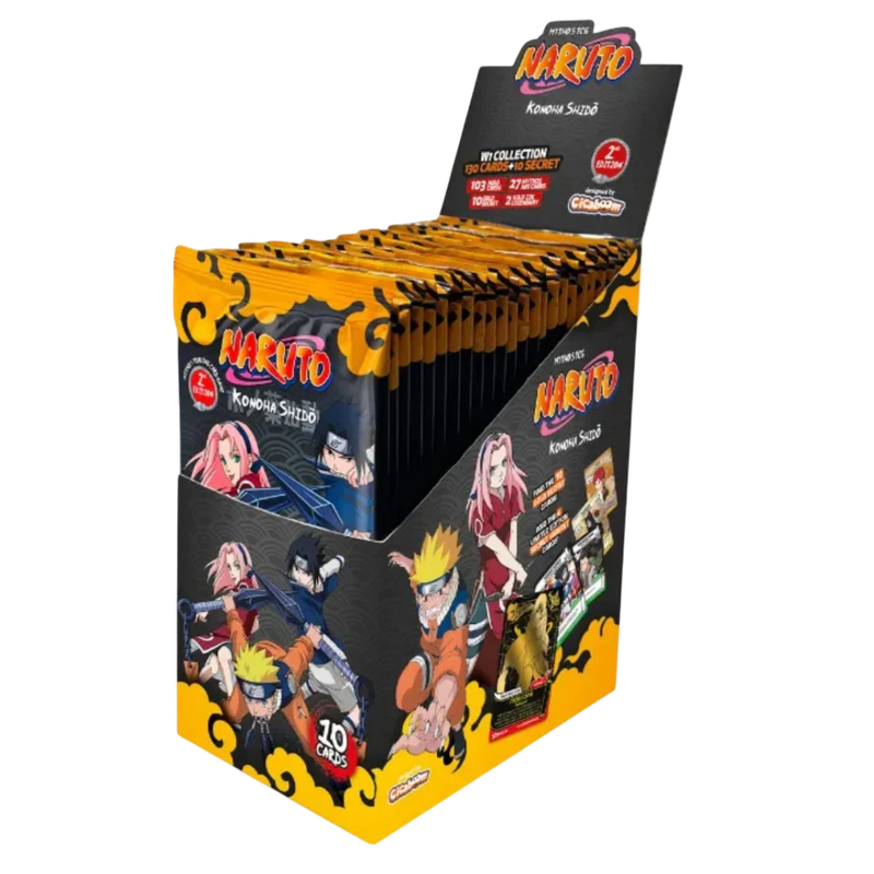 Naruto Mythos TCG: Konoha Shido Booster Box (24 Pack) (ENG)