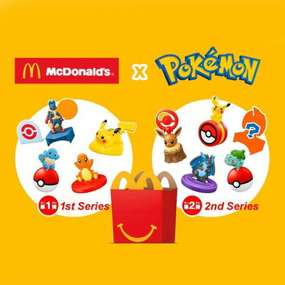 Pokémon x McDonalds Japan Summer 2025 Happy Set Toy