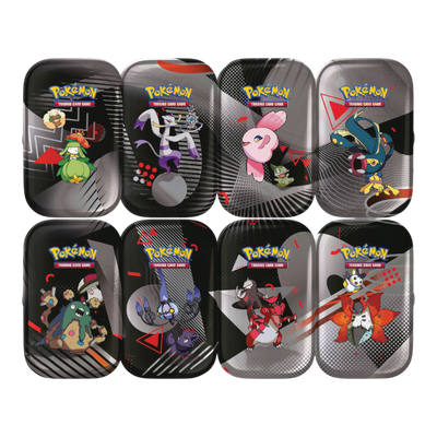 Pokémon Scarlet & Violet 10.5: Black Bolt & White Flare Mini Tin (1st)