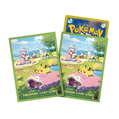Pokémon Center Kagawa: Pikachu Slowpoke Card Sleeves