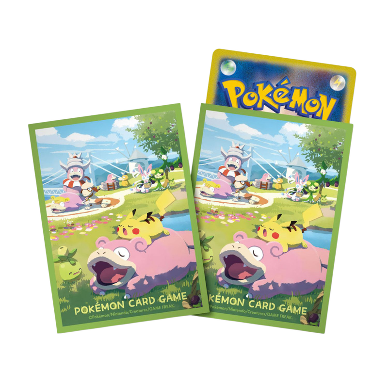 Pokémon Center Kagawa: Pikachu Slowpoke Card Sleeves