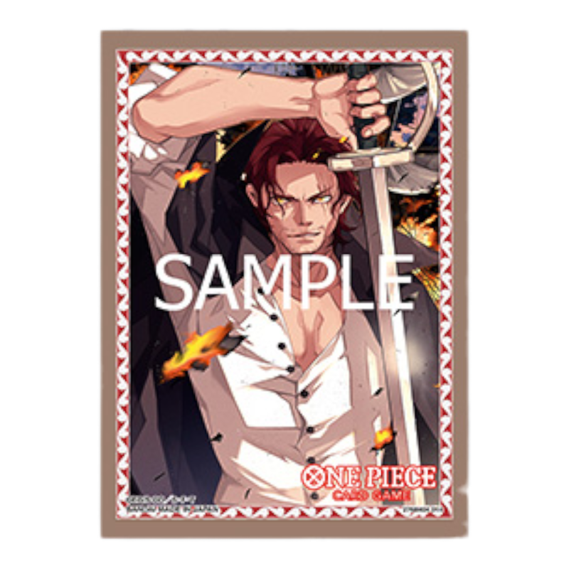 One Piece Card Game Official Sleeves: Shanks Vol.10