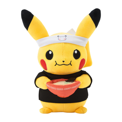 Pokémon Center: Ramen Pikachu Plush Fukuoka Exclusive