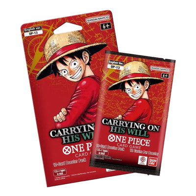 One Piece Card Game: OP13 - Carrying On His Will Sleeved Booster Pack